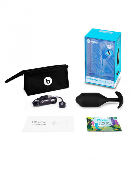 B-Vibe Vibrating Snug Plug 5 XXL