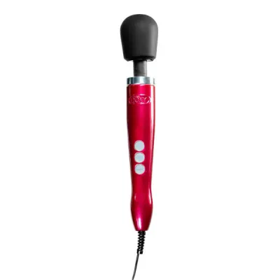 Doxy Die Cast Metallic Red Mains Powered Massager Wand