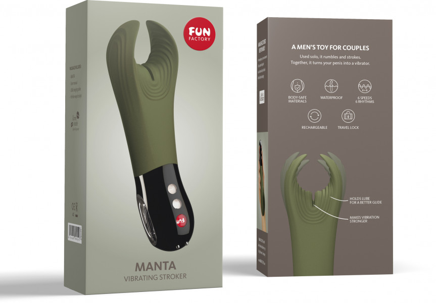 Manta Vibrating Stroker