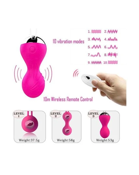 Love Balls Egg And Kegel 4 Piece Set