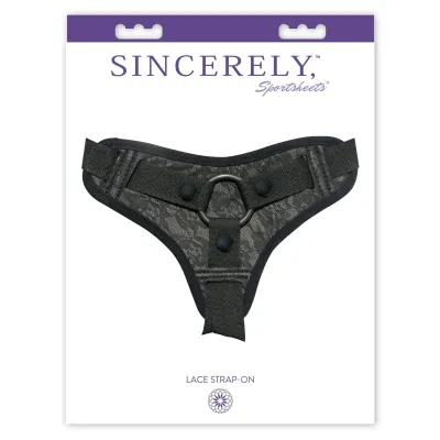 Sincerely Lace Strap On
