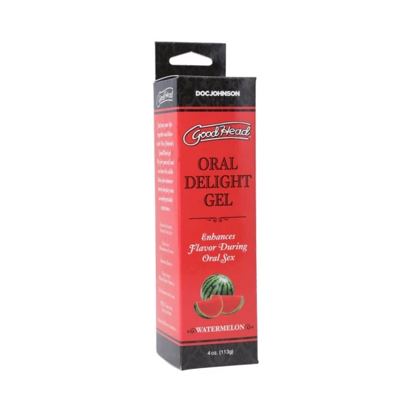 Goodhead Oral Delight Gel Watermelon 4oz Tube