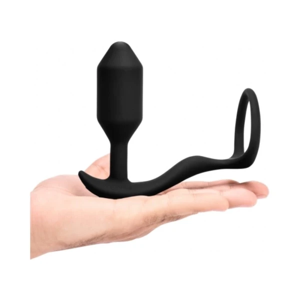 B-vibe Vibrating Snug & Tug M Black — image 7 of 7