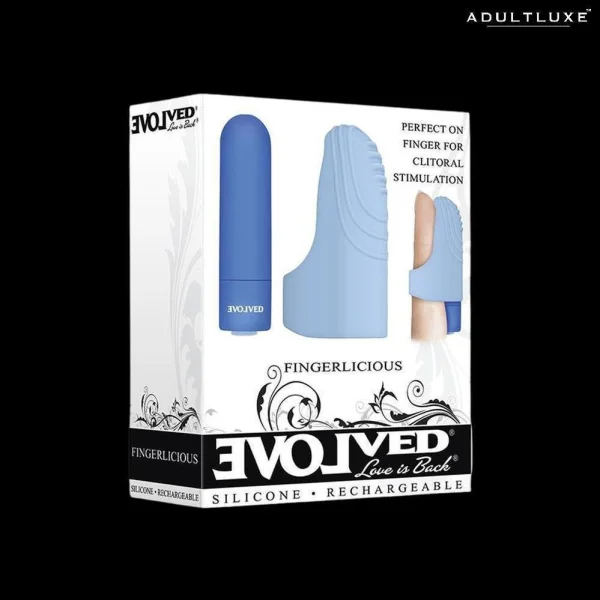 Fingerlicious Blue Finger Vibrator