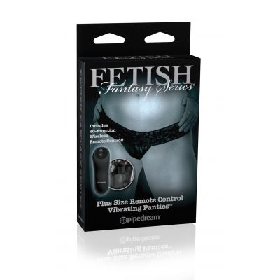 Fetish Fantasy Limited Edition Remote Control Vibrating Panties Plus Size