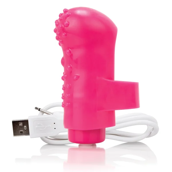 Charged Fingo Rechargeable Finger Vibe - Pink — image 9 of 15