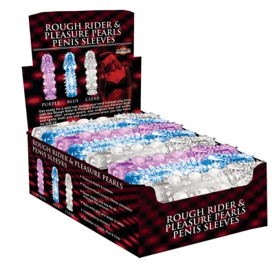 Pleasure Rough Rider Ext Sleeves 18 DP