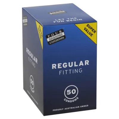 Four Seasons Regular Condoms 50 Pack