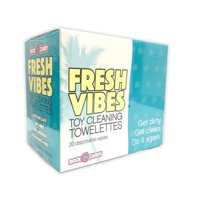 Fresh Vibes Individual Wipes Box of 20