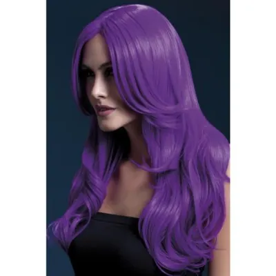 Khloe Wig Neon Purple