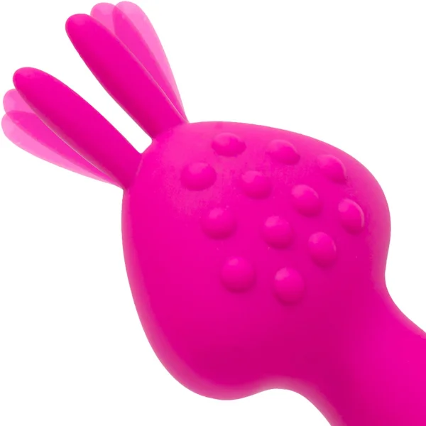 PalmPower Vibez Rechargeable Waterproof Wand Vibrator With Rabbit Ears