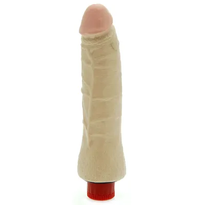 Thin Natural 8 Inch Vibrator 2 x AA
