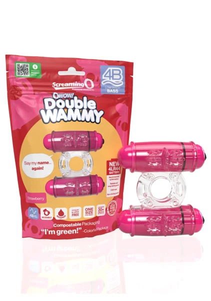 4B Double Wammy Vibrating Ring