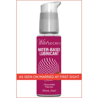 Wild Secrets Chocolate Water Based Flavoured Lubricant 30ml