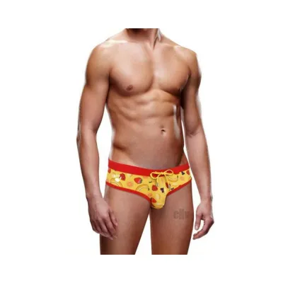 Prowler Swim Brief Fruit Md Yellow