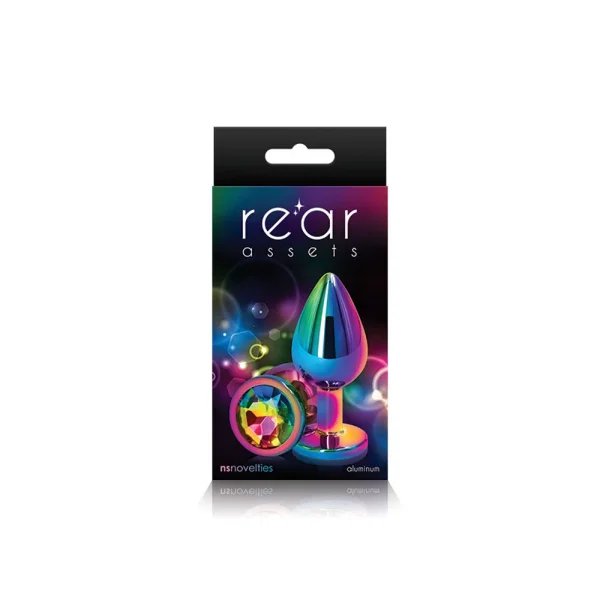 NS Novelties Rear Assets Multicolor Medium Plug