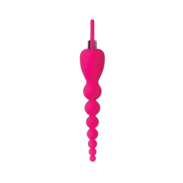 Booty Bliss Vibrating Anal Beads Pink