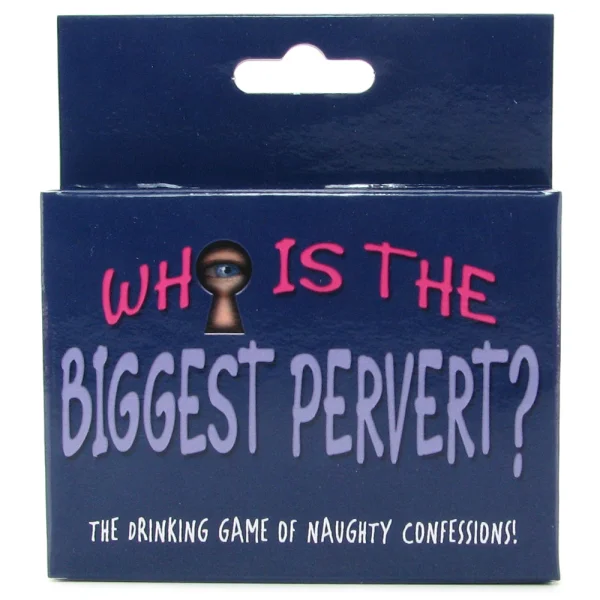 Who is the Biggest Pervert?  Card Game