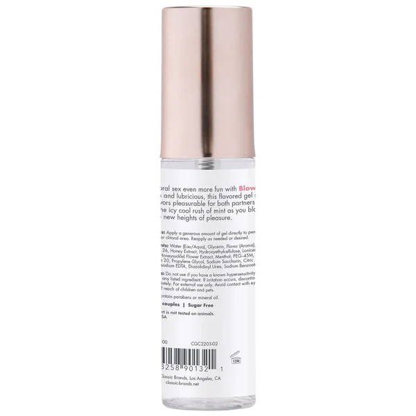 Blow Me Oral Sex Gel Electric Mint 2 Fl. Oz. — image 5 of 6