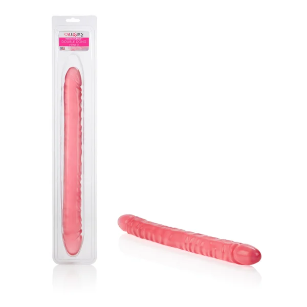 Translucence 18 Inches Veined Double Dong — image 7 of 10