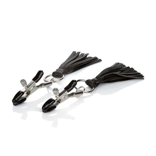 Nipple Play Playful Tassels Nipple Clamps - Black — image 15 of 21