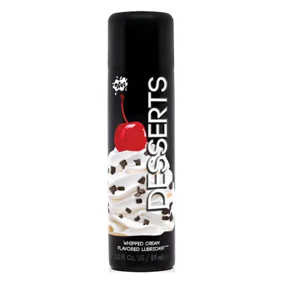 Wet Desserts Whipped Cream Flavored Lubricant