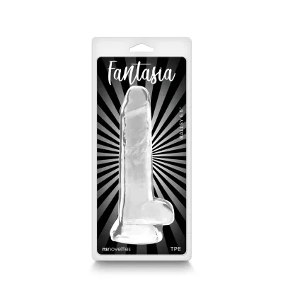 Fantasia Ballsy 6 5 Inch Clear