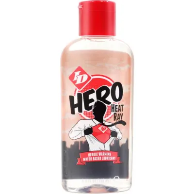 ID Hero Heat Ray Water Based Warming Lubricant 4 4oz