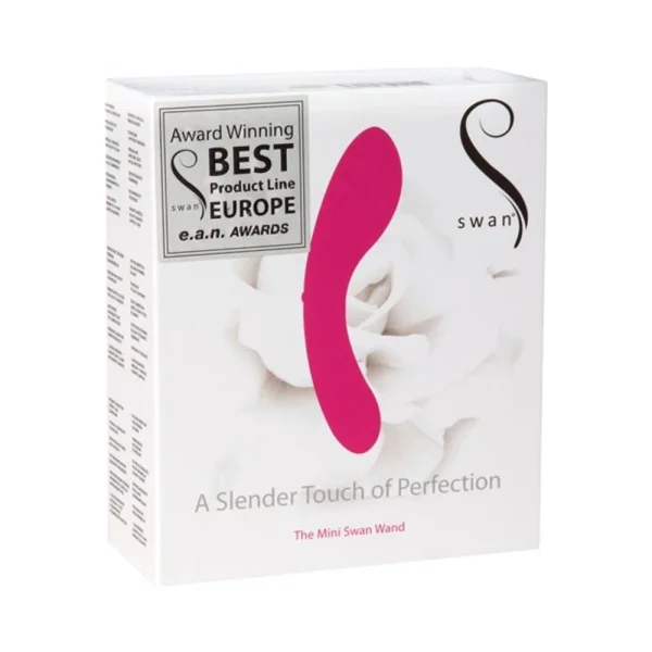 Mini Swan Wand 4.75 inches Pink Vibrator — image 6 of 6