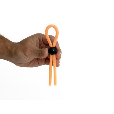 The Brawn Cock Leash Single Glow Orange