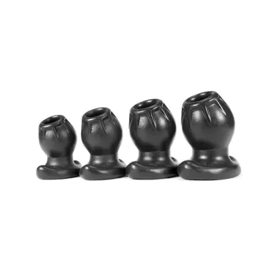 Tunnel 1 Smooth F Plug 4 Inch Black Small
