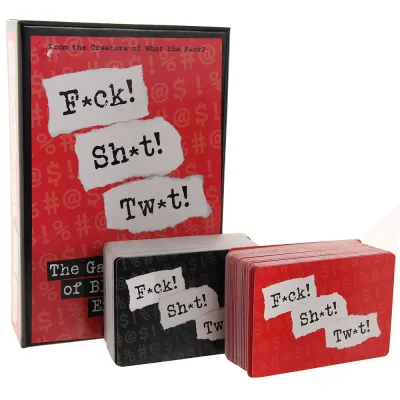 F ck Sh t Tw t The Game Of Blurting Expletives