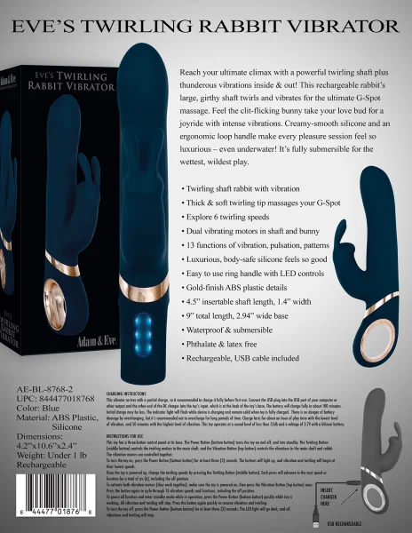 Twirling Rabbit Vibrator