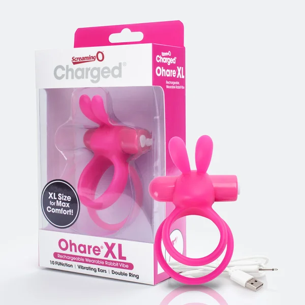 Charged Ohare XL Wearable Rabbit Vibe - Pink - Each — image 5 of 7