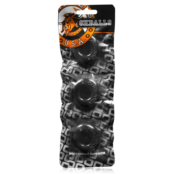 Ringer Cockring 3 Pack - Small - Black — image 12 of 12
