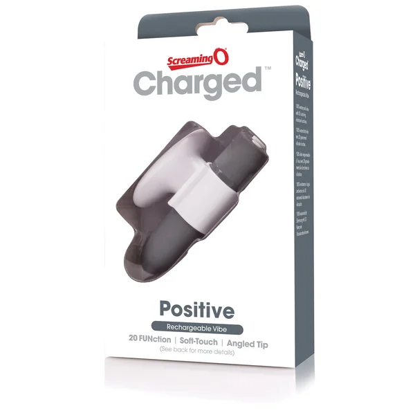 Charged Positive Rechargeable Vibe - Grey — image 20 of 22