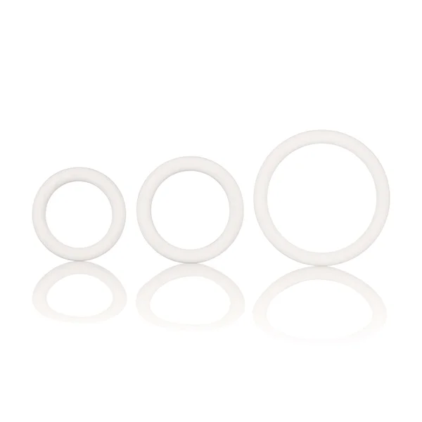 Rubber Ring 3 Piece Set - White — image 9 of 12