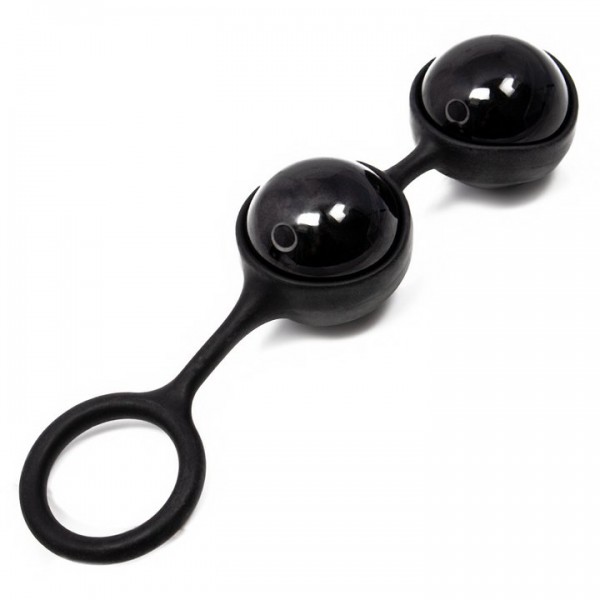 Bondara Shiny Black Jiggle Balls – 50g