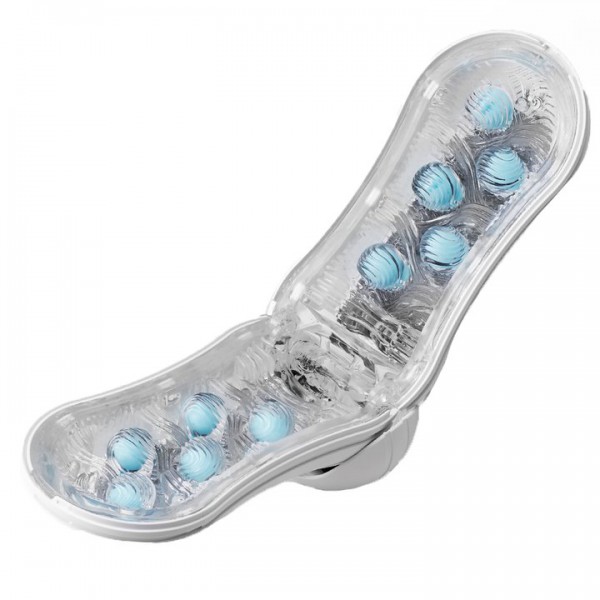TENGA Flip Orb Blue Rush Masturbator – 7 Inch