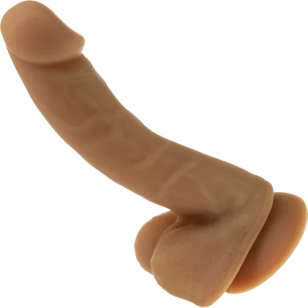 BMS Factory Addiction Andrew Posable Dual-Density Silicone Dildo with Suction Cup