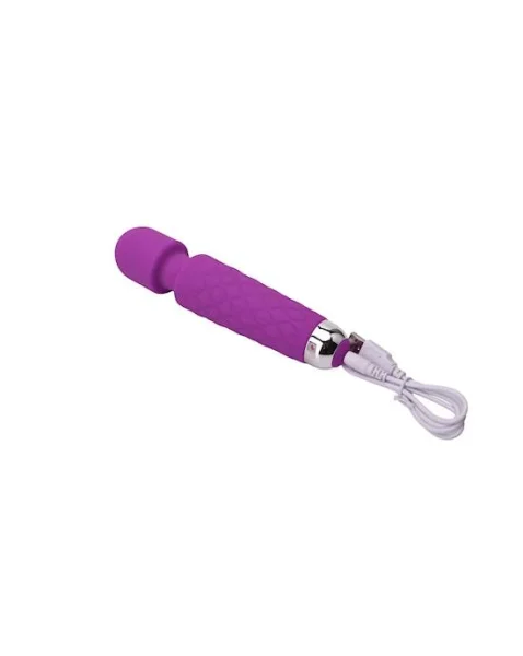 Hex Silicone Wand  - Purple — image 3 of 5