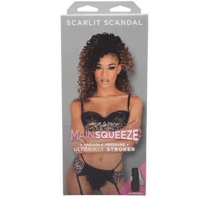 Main Squeeze Scarlit Scandal Ultraskyn Stroker Pussy Caramel