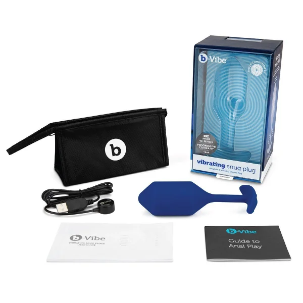 B-Vibe Snug Plug Vibrating Medium