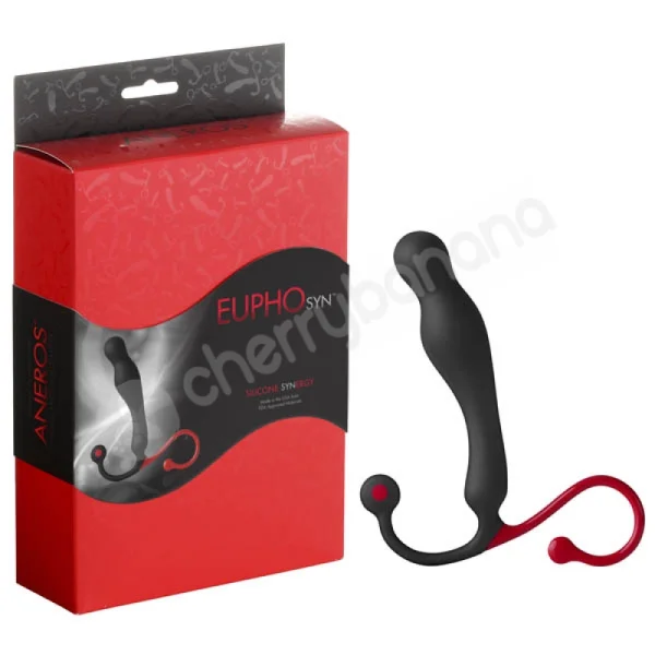 Eupho Syn Black/Red Male Prostate Massager