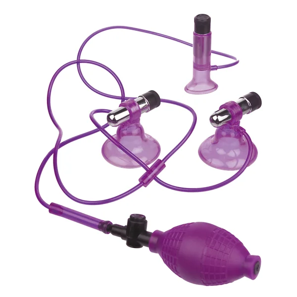 Pipedream Products Fetish Fantasy Vibrating Triple Suckers