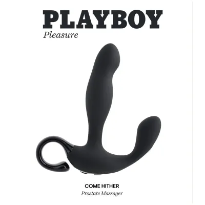 Come Hither Prostate Massager Black