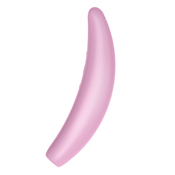 Satisfyer Curvy 3+ Pink App Controlled Vibrating Clitoral Stimulator