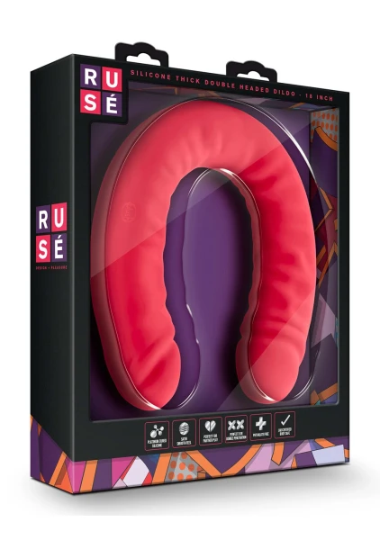 Ruse - Silicone Double Headed Dildo - 18"