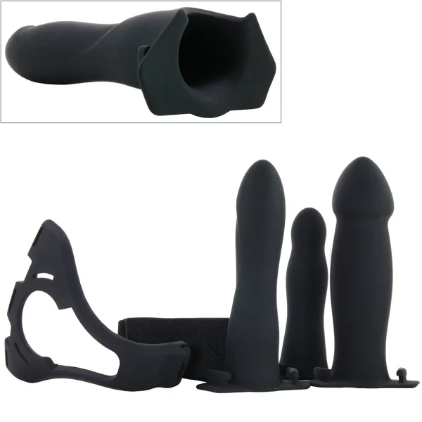 Doc Johnson Body Extensions Be Ready Hollow Strap On System