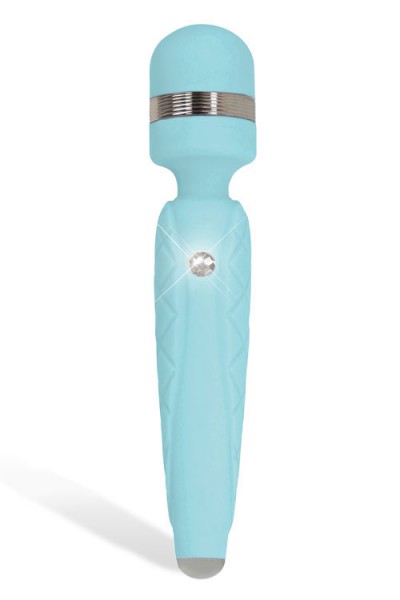 BMS 8" USB-Rechargeable Wand Massager with Swarovski Crystal